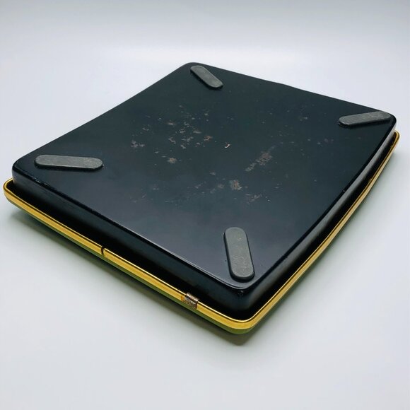 Vintage BORG Avocado Olive Green Personal Bathroom Scale 300lbs MCM Lifestyle - Picture 9 of 15